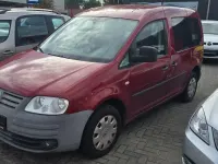 Gebraucht VW Caddy 75 PS (55 kW) 2006 Rot Van / Kleinbus