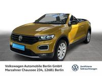 Gebraucht VW T-Roc Cabriolet Style 150 PS (110 kW) 2021 Gelb Cabrio
