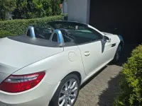 Gebraucht Mercedes SLK200 184 PS (135 kW) 2011 Weiß Cabrio