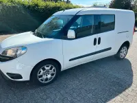 Gebraucht Fiat Doblò 77 PS (56 kW) 2016 Weiß Van / Kleinbus