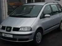 Gebraucht Seat Alhambra Stella 116 PS (85 kW) 2003 Silber Van / Kleinbus