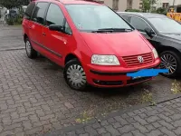 Gebraucht VW Sharan Family 116 PS (85 kW) 2002 Rot Van / Kleinbus