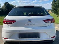 Usata Seat Leon 115 CV (84 kW) 2017 Bianco Berlina
