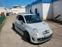 Usado Abarth 595 140 HP (102 kW) 2013 Cinzento Citadino