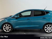 Gebraucht Ford Fiesta Titanium 101 PS (74 kW) 2017 Blau Kleinwagen