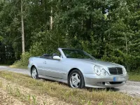 Gebraucht Mercedes CLK200 136 PS (100 kW) 1999 Silber Cabrio