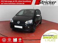 Gebraucht VW up! CLUB 75 PS (55 kW) 2016 Schwarz Kleinwagen