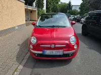 Gebraucht Fiat 500 Lounge 86 PS (63 kW) 2012 Rot Kleinwagen