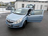 Gebraucht Opel Corsa 80 PS (58 kW) 2007 Blau Kleinwagen
