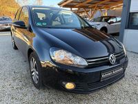 Gebraucht VW Golf VI Trendline 80 PS (58 kW) 2009 Schwarz Kleinwagen
