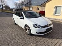 Gebraucht VW Golf Cabriolet Exclusive 122 PS (89 kW) 2012 Weiß Cabrio