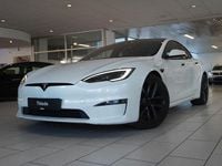 Gebraucht Tesla Model S Long Range AWD 492 kW (670 PS) 2023 Pearl white multicoat Kleinwagen