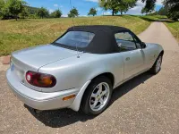 Gebraucht Mazda MX5 90 PS (66 kW) 1996 Silber Cabrio