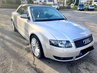 gebraucht Audi A4 Cabriolet A4 V6 3.0 silber Leder Xenon