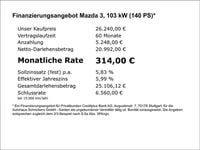 Nowe Mazda 3 Exclusive 140 KM (102 kW) 2025 Szary Sedan/Limuzyna