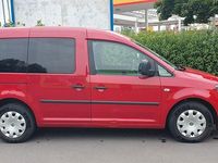 Gebraucht VW Caddy Comfortline 109 PS (80 kW) 2011 Rot Van / Kleinbus