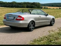 Gebraucht Mercedes CLK320 224 PS (164 kW) 2007 Silber Cabrio