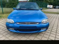 Gebraucht Ford Escort Cabriolet Ghia 116 PS (85 kW) 1996 Blau Cabrio