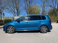Gebraucht VW Touran Highline 190 PS (139 kW) 2016 Blau Van / Kleinbus