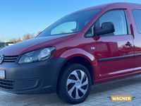 Gebraucht VW Caddy Maxi 102 PS (75 kW) 2015 Rot Van / Kleinbus