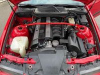 gebraucht BMW 328 Cabriolet E36 i in Imola Rot, TÜV neu, umfangreich gepflegt