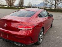 Second-hand Mercedes C400 333 CP (244 kW) 2017 Roșu Coupe