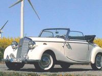 Gebraucht Mercedes 170 52 PS (38 kW) 1952 Weiß Cabrio
