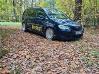 Gebraucht VW Touran United 140 PS (102 kW) 2008 Schwarz Van / Kleinbus