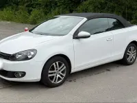 Gebraucht VW Golf 105 PS (77 kW) 2011 Weiß Cabrio