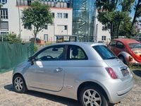 Gebraucht Fiat 500 Lounge 69 PS (50 kW) 2008 Weiß Kleinwagen