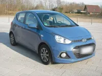 Gebraucht Hyundai i10 Edition 67 PS (49 kW) 2014 Blau Kleinwagen