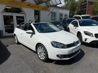 Gebraucht VW Golf Cabriolet Sport 105 PS (77 kW) 2013 Weiß Cabrio