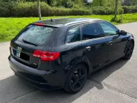 Używany Audi A3 S-Line 140 KM (102 kW) 2010 Czarny Hatchback