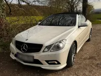 Gebraucht Mercedes E350 231 PS (169 kW) 2010 Weiß Cabrio