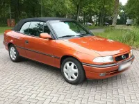 Gebraucht Opel Astra Cabriolet 116 PS (85 kW) 1996 Orange Cabrio