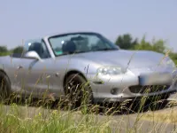 Gebraucht Mazda MX5 140 PS (102 kW) 2000 Silber Cabrio