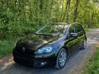 Gebraucht VW Golf VI Highline 122 PS (89 kW) 2009 Schwarz Kleinwagen