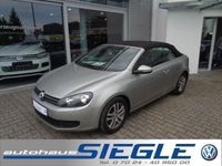 Gebraucht VW Golf Cabriolet 105 PS (77 kW) 2012 Silber metallic Cabrio