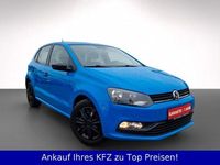 Gebraucht VW Polo 60 PS (44 kW) 2017 Blau Kleinwagen