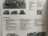 Gebraucht VW Touran Comfortline 150 PS (110 kW) 2019 Blau Van / Kleinbus