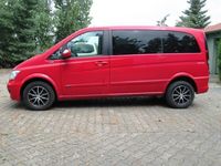 Gebraucht Mercedes Viano 136 PS (100 kW) 2013 Rot Van / Kleinbus