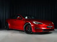 Gebraucht Tesla Model S Plaid 2023 Rot Kleinwagen