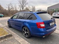 Gebraucht Skoda Octavia RS 220 PS (161 kW) 2016 Blau Kleinwagen