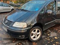 Gebraucht VW Sharan 115 PS (84 kW) 2004 Schwarz Van / Kleinbus