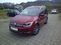 Gebraucht VW Caddy Highline 131 PS (96 kW) 2019 Rot Van / Kleinbus