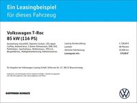Gebraucht VW T-Roc Life 116 PS (85 kW) 2022 Schwarz SUV