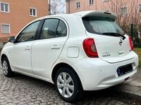 Gebraucht Nissan Micra Acenta 80 PS (58 kW) 2014 Weiß Kleinwagen