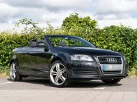 Gebraucht Audi A3 Cabriolet 105 PS (77 kW) 2008 Schwarz Cabrio