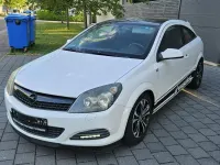 Gebraucht Opel Astra GTC 90 PS (66 kW) 2009 Weiß Coupé