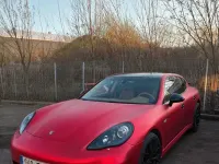 Gebraucht Porsche Panamera Turbo 500 PS (367 kW) 2011 Rot Kleinwagen